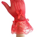 Перчатки сетчатые с бантиком