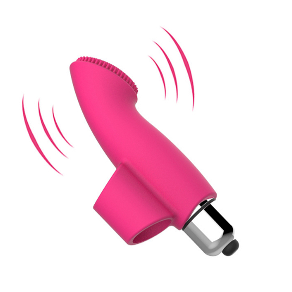 Вибронасадка на палец для клитора