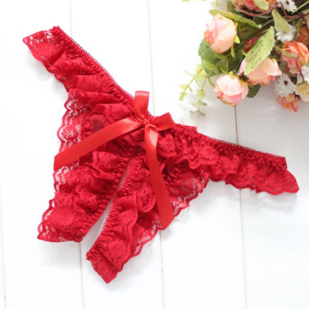 Трусики кружевные с доступом