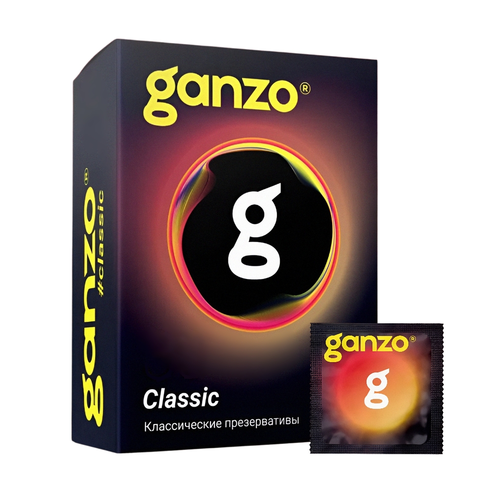 Презервативы GANZO классические (1 шт )