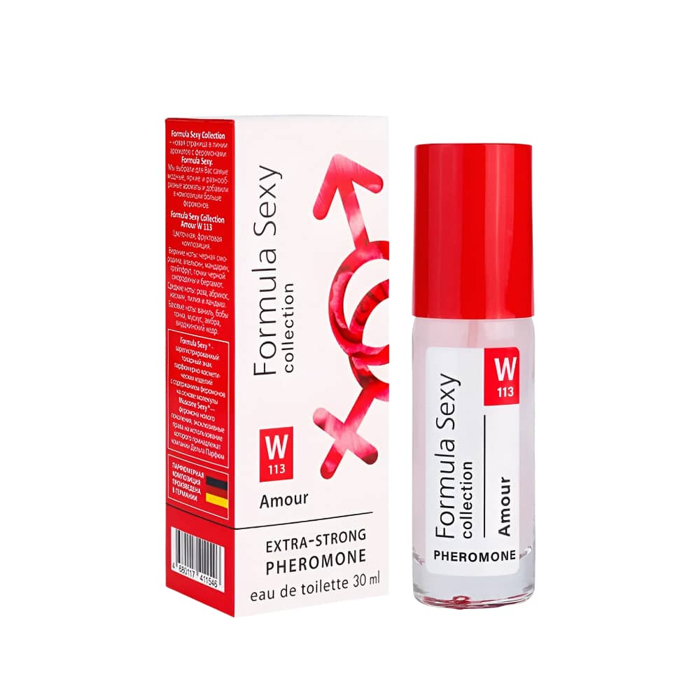 Туалетная вода с феромонами AMOUR W113 (30 мл)