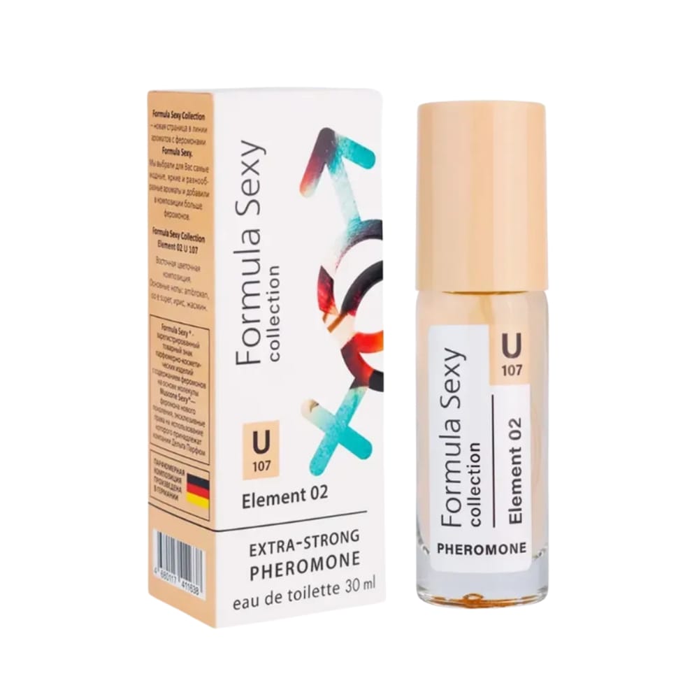 Туалетная вода с феромонами ELEMENT 02 U107 (30 мл)