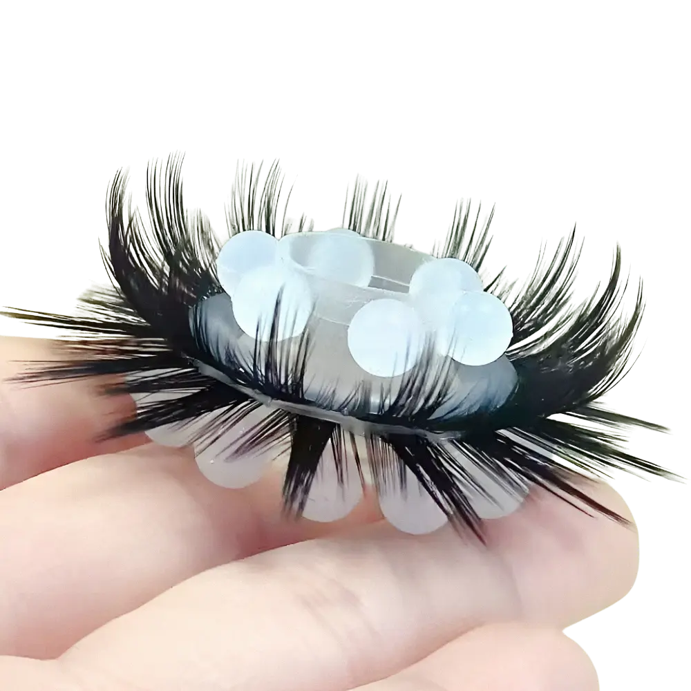 Эрекционое кольцо с ресничками