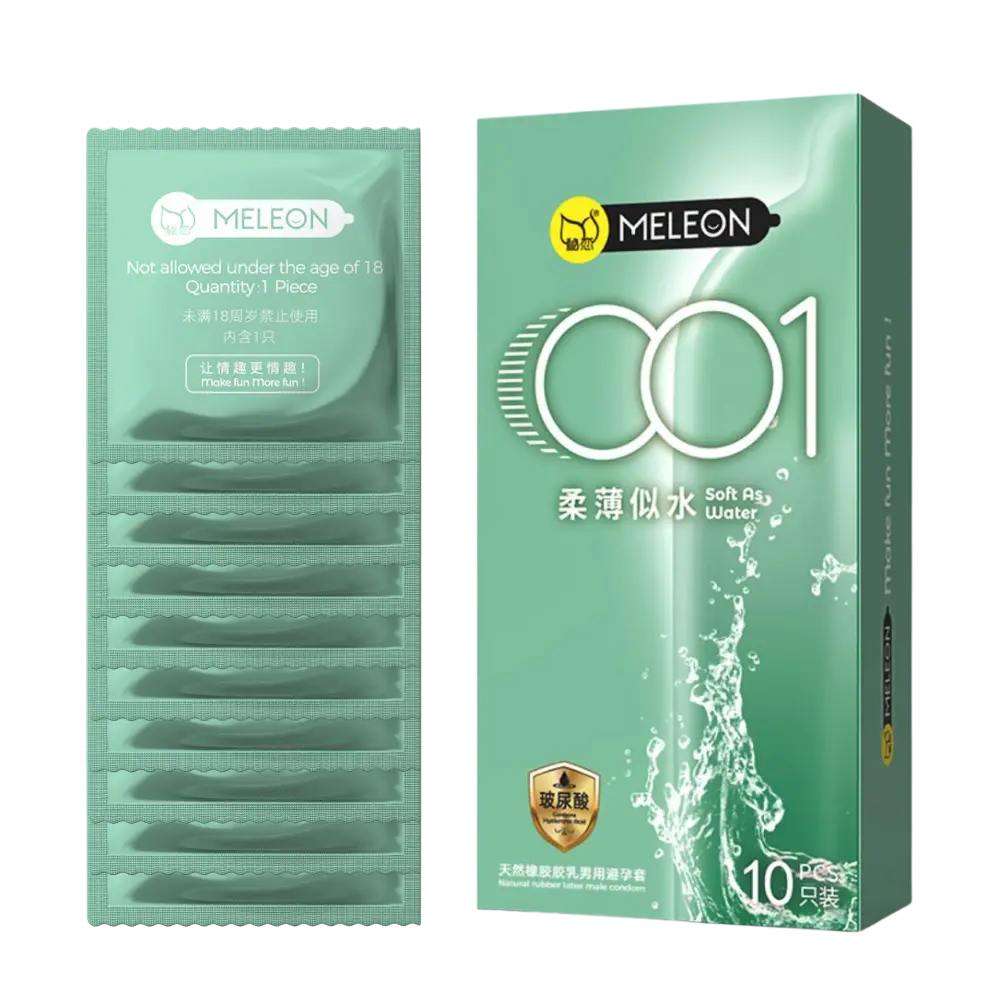 Презерватив ультратонкий MELEON 001 (10 шт в уп)