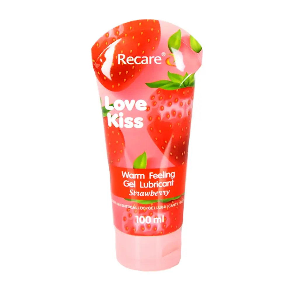 Лубрикант возбуждающий со вкусом клубники (100 мл)