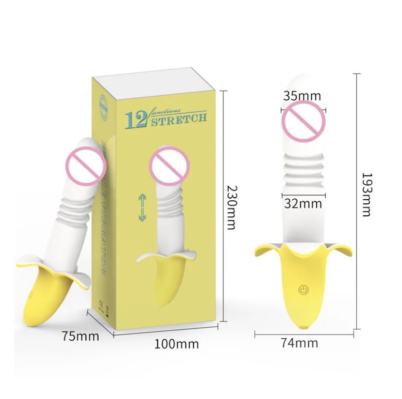 Вибратор Фрикционный Банан