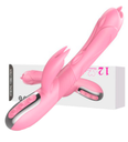 Вибратор кролик проникновение + клитор с подогревом (заряжающийся)