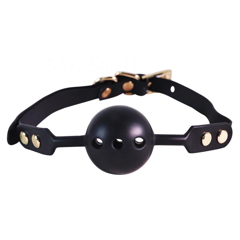 Кляп силиконовый с отверстиями