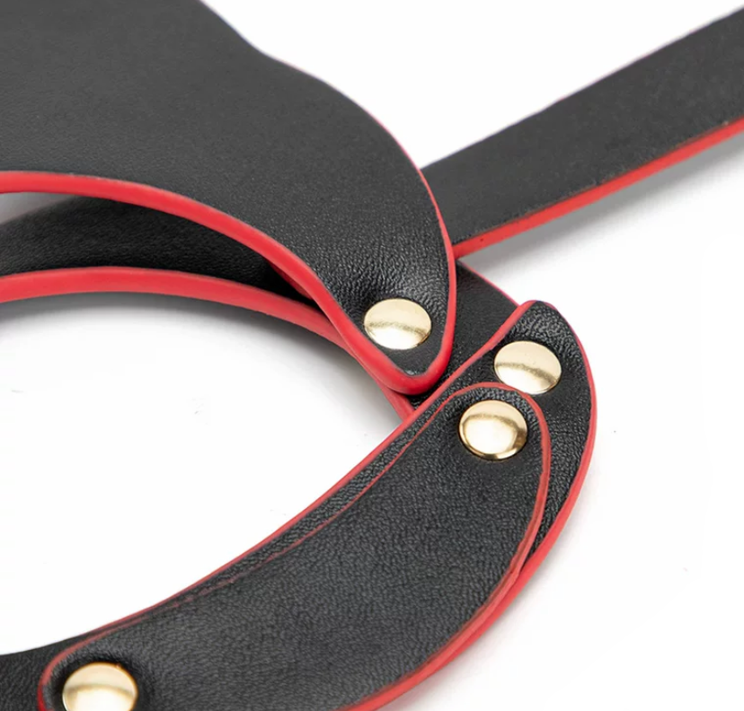 Маска  Кошечка кожзам