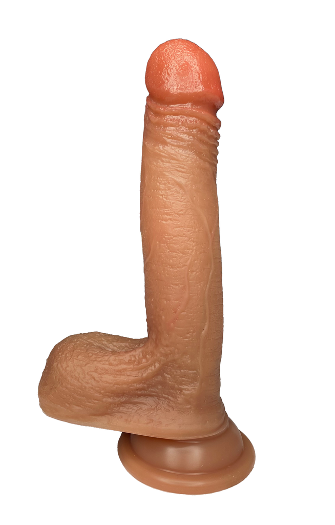 Фаллоимитатор из киберкожи на присоске