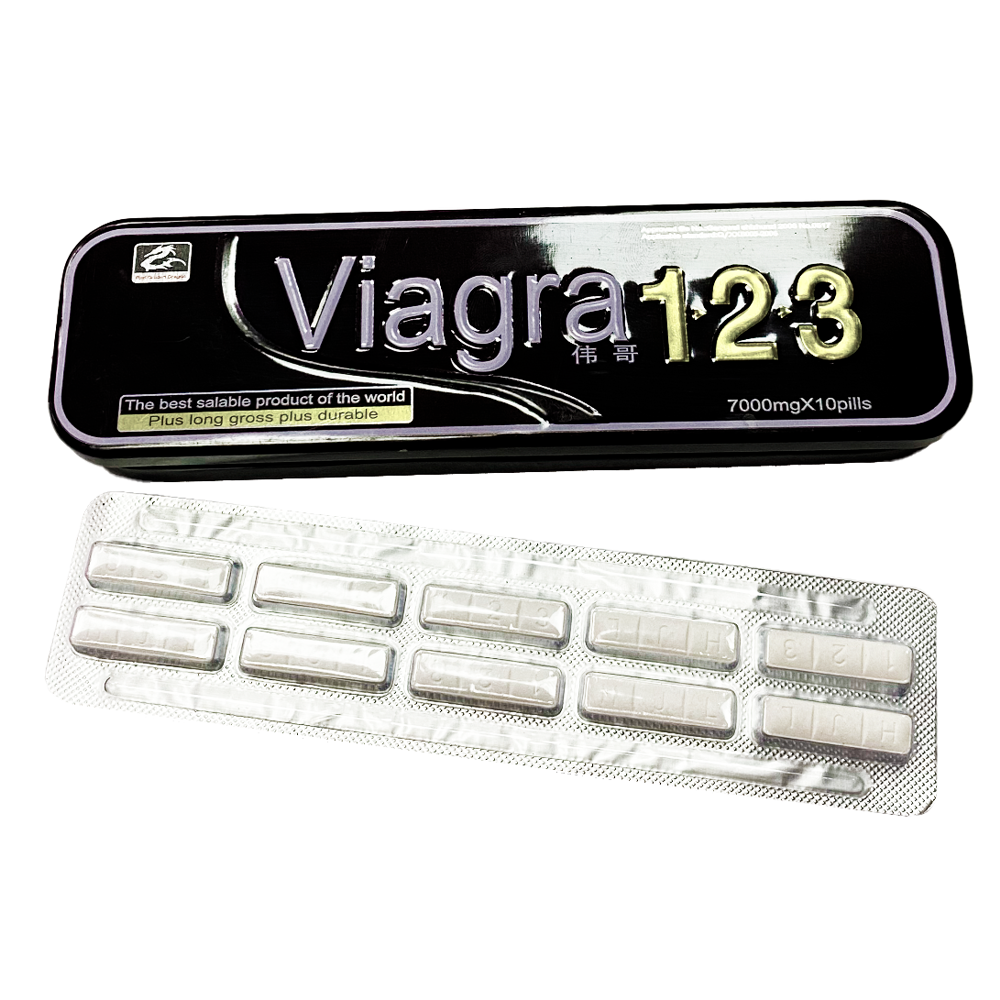 Мужская виагра Viagra 1 2 3 (10 таблеток)
