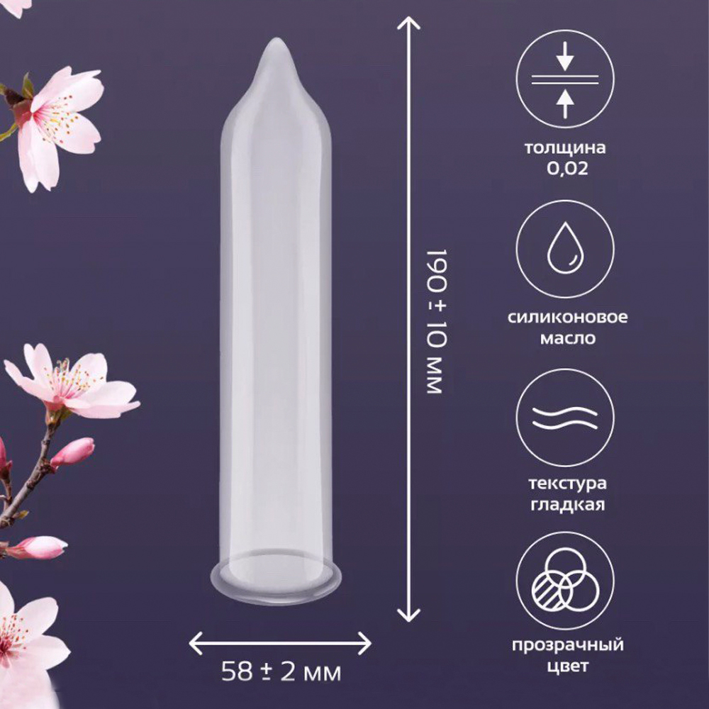 Презерватив полиуретановый ультратонкий Sagami 0,02 мм (1 шт)