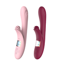 Вибратор кролик проникновение + клитор (с подогревом)