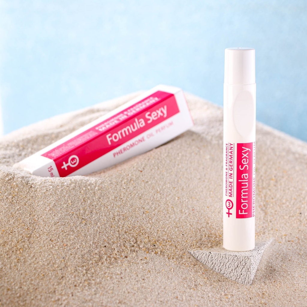 Парфюмерное женское масло с феромонами Formula Sexy №3 (15 мл)