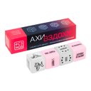 Кубики для игр "Ахи Вздохи. Романтическая Фантазия" 18+ (2 неоновых, 2 пластиковых)