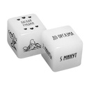 Кубики для игр "Сделай это" 18+ (2 неоновых кубика)