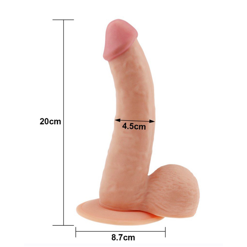 Фаллоимитатор из киберкожи без вибрации