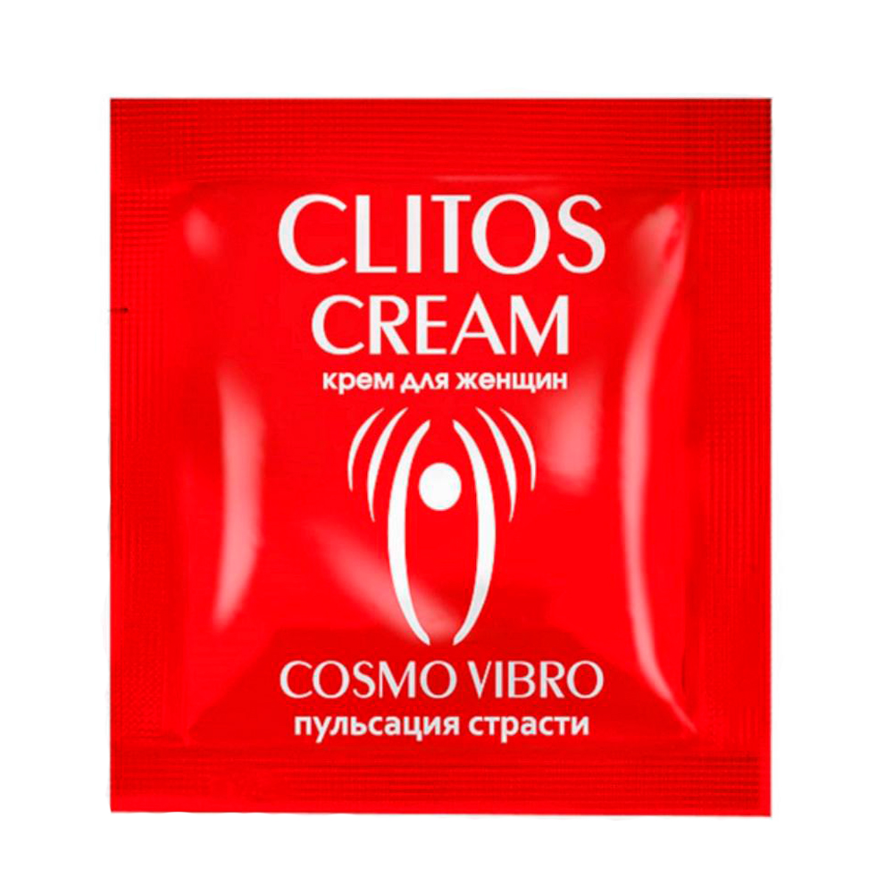 Возбуждающий крем CLITOS CREAM для женщин (саше 1,5 мл)